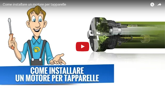 come installare motore per tapparelle