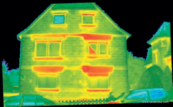 termografia coibentazione cassonetto tapparelle prima