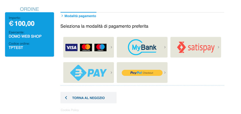PayPal 3 rate checkout primo step