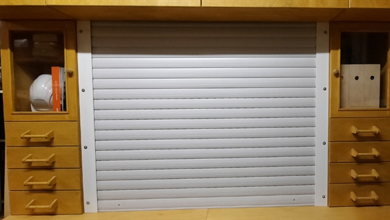 Tapparella con motore elettrico