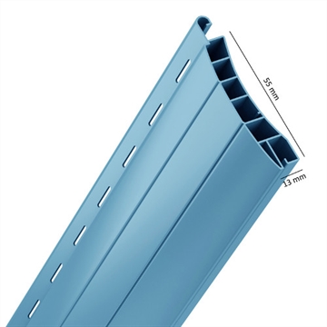 Tapparella in plastica PVC rinforzata dimensioni profilo